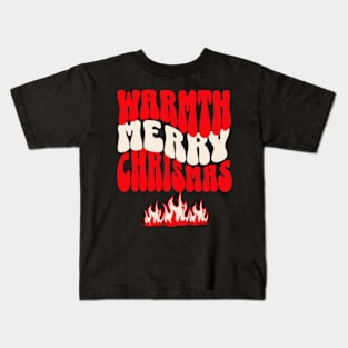 Warmth Merry Christmas Kids T-Shirt